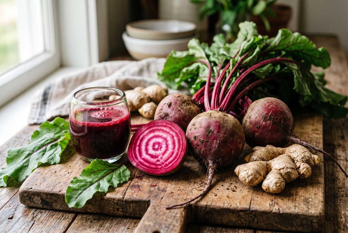 Beet–Ginger Pre-Workout Shot ingredients