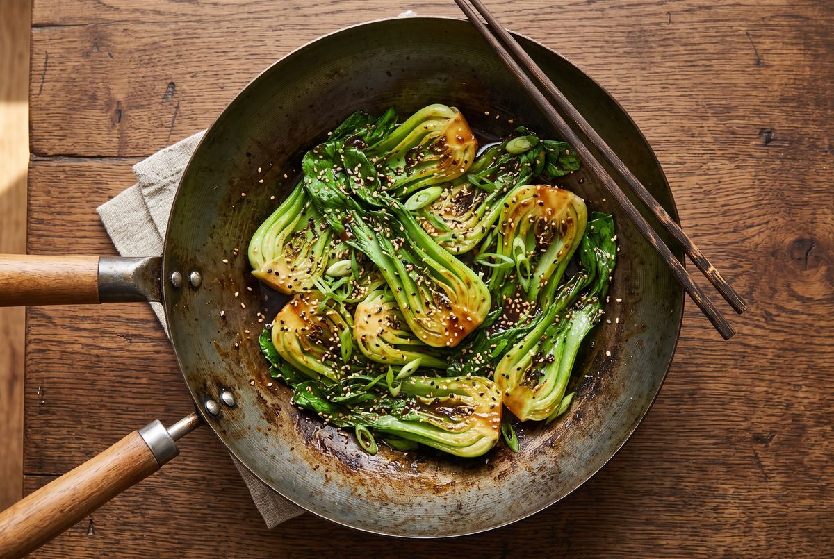Bok Choy & Sesame Stir-Fry