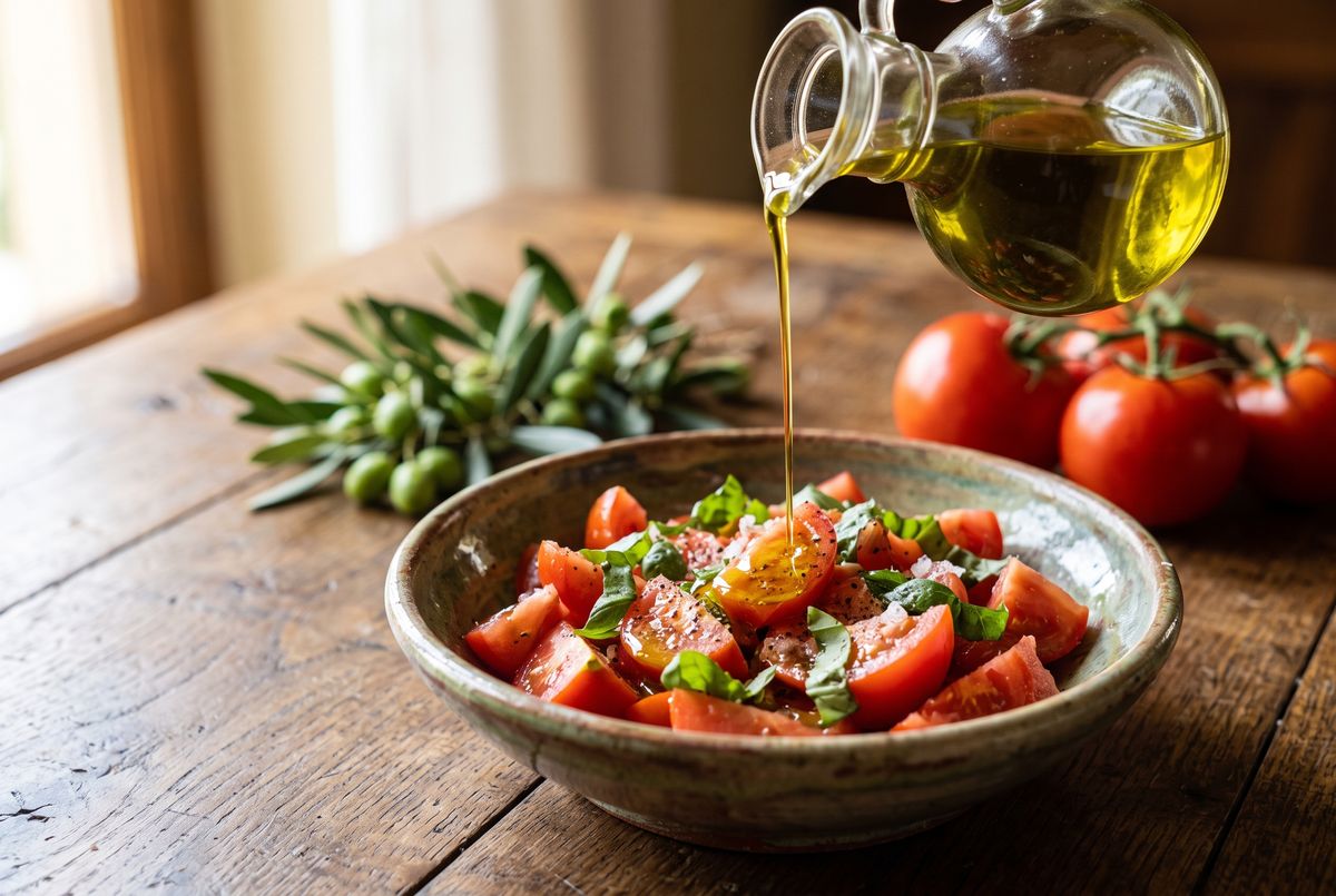 Olive Oil & Tomato Bruschetta ingredients