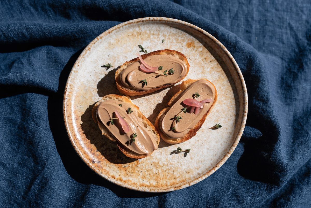 Chicken Liver Pâté Crostini