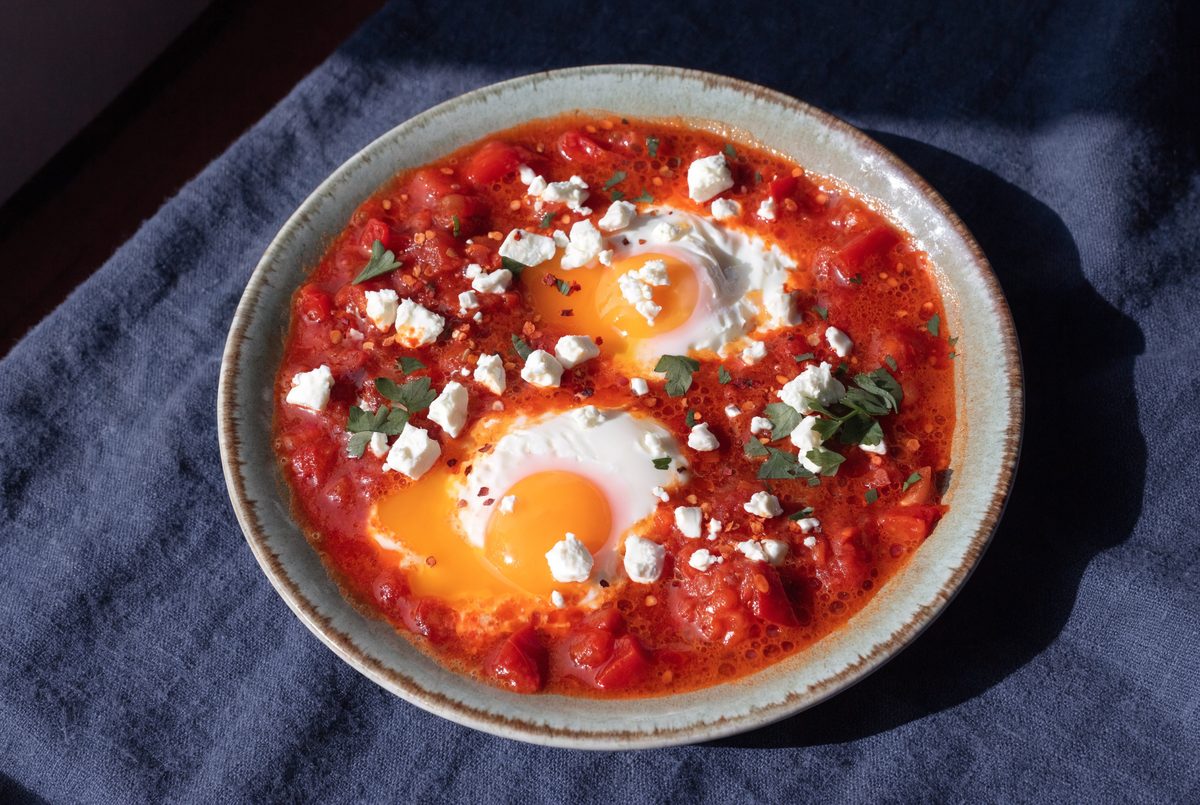 Shakshuka with Feta