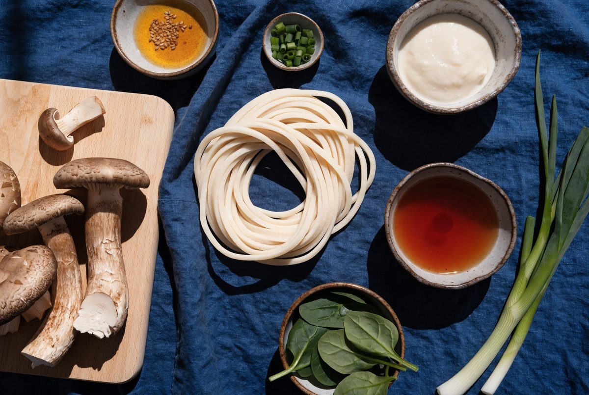Maitake & Miso Udon Bowl ingredients