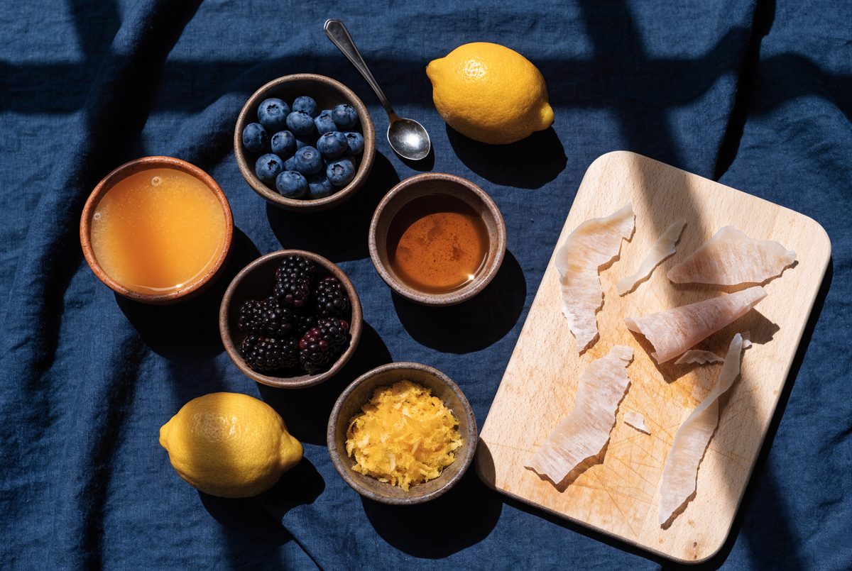 Citrus & Berry Collagen Gelatin Cups ingredients