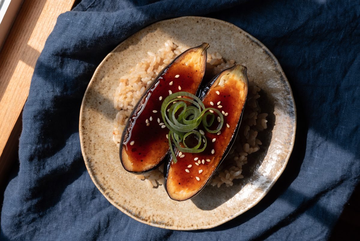 Miso-Glazed Eggplant Dengaku