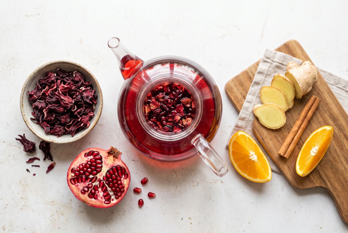 Hibiscus tea ingredients