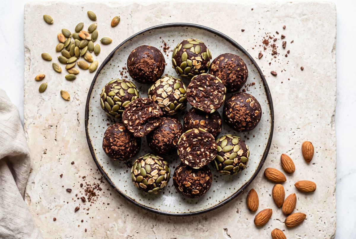 Magnesium Pumpkin Seed & Cacao Bites