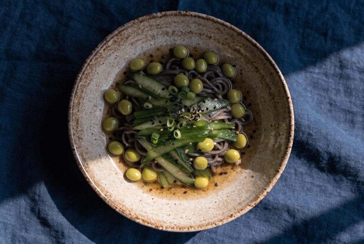 Edamame & Sesame Soba Salad