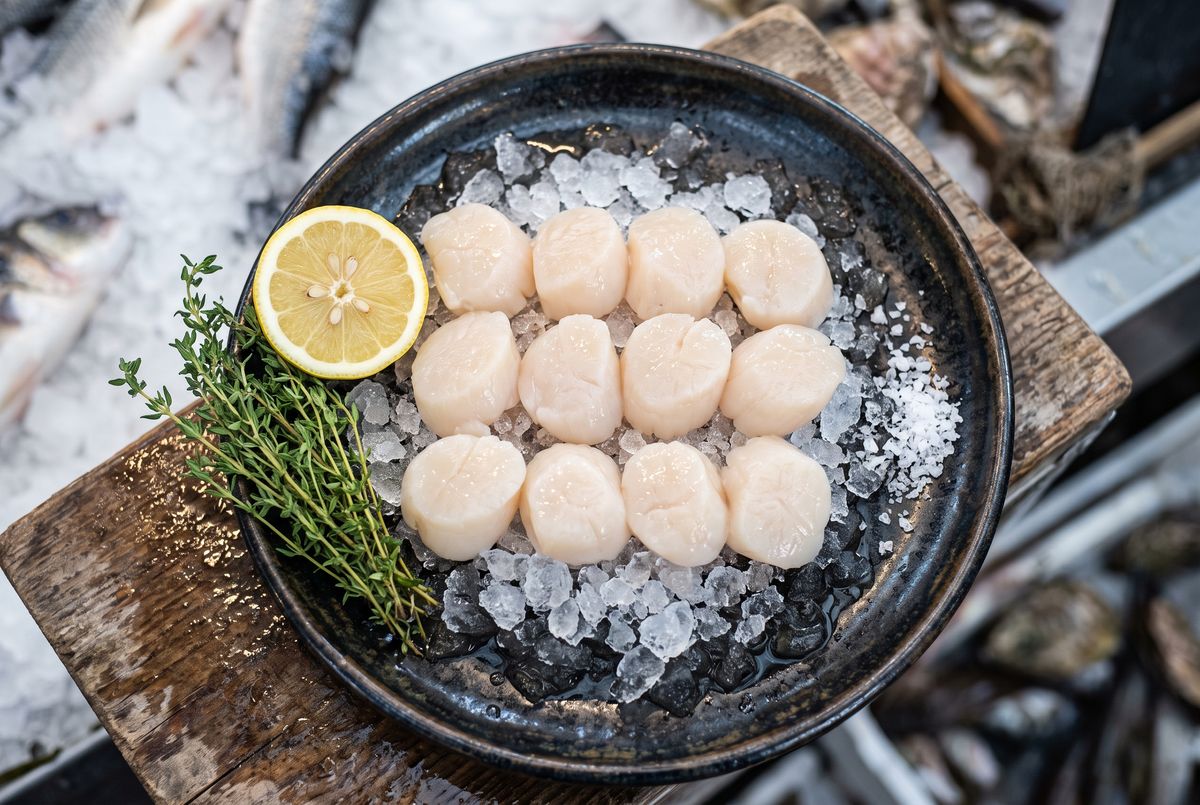Taurine-Rich Seared Scallops ingredients