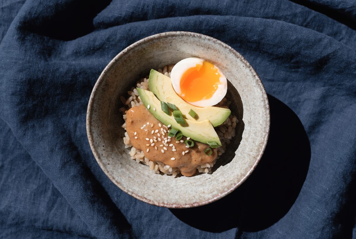 Natto & Avocado Breakfast Rice Bowl