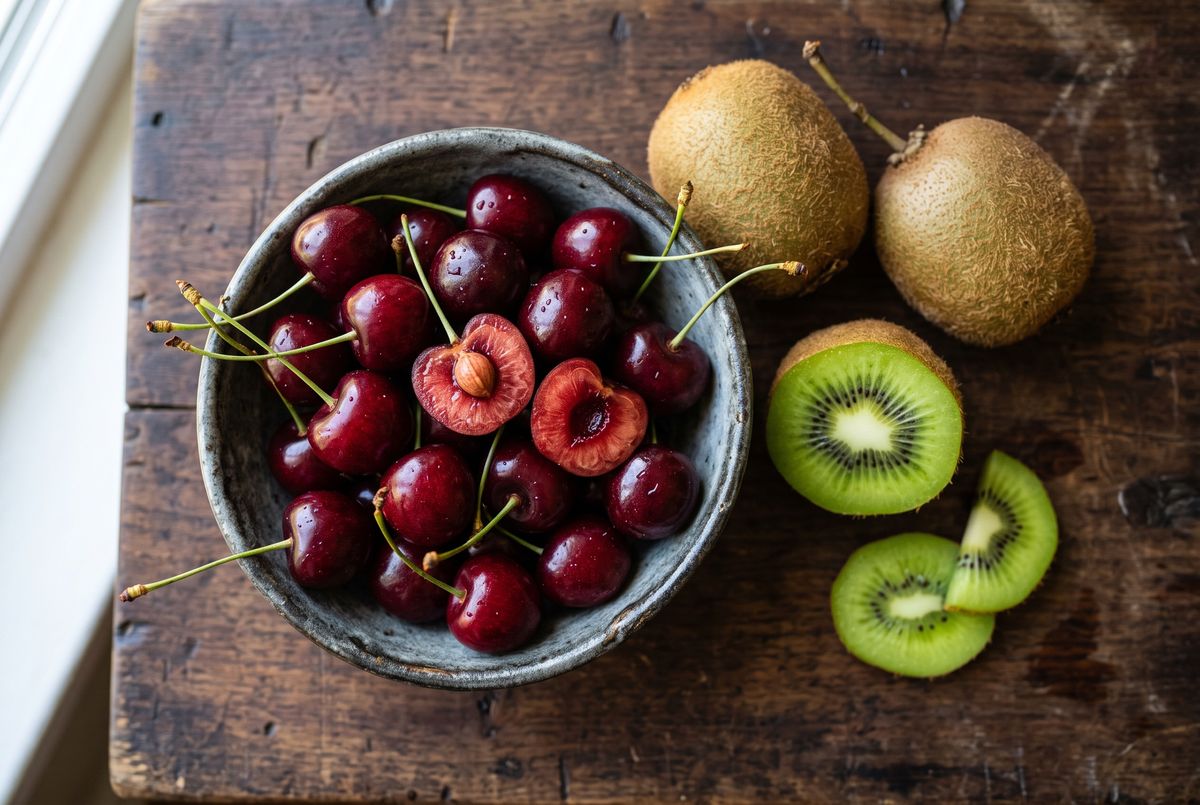 Tart Cherry & Kiwi Nightcap ingredients
